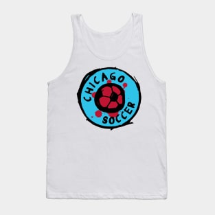 Chicago Soccer 01 Tank Top